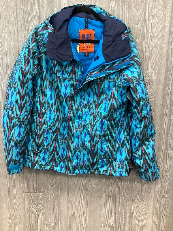 Blue Coat Puffer & Quilted Burton, Size L Dynamic Men's Moto