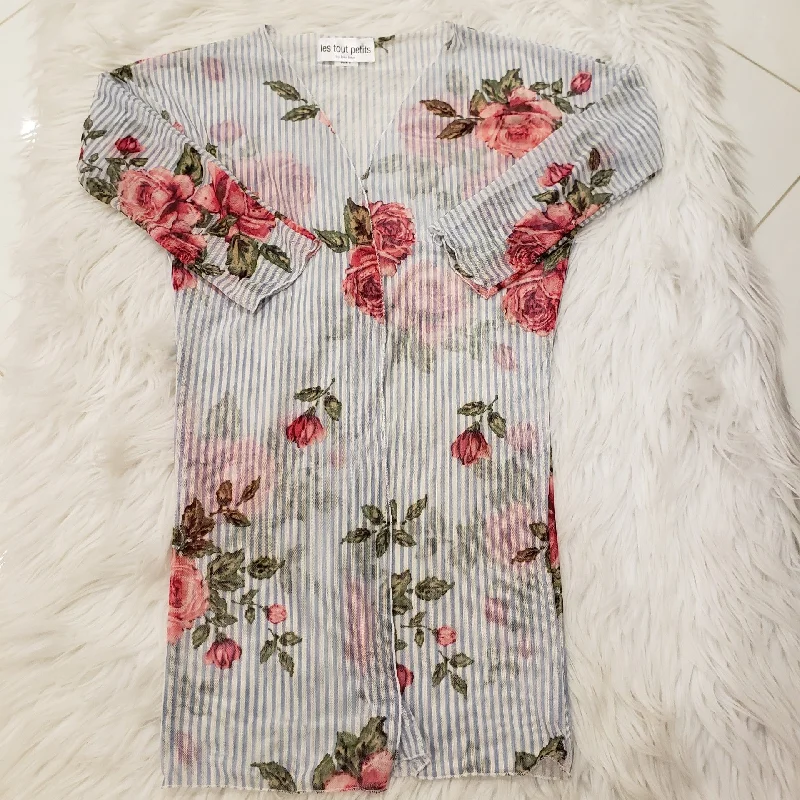 Stripe Rose Kimono Confident Men's Power