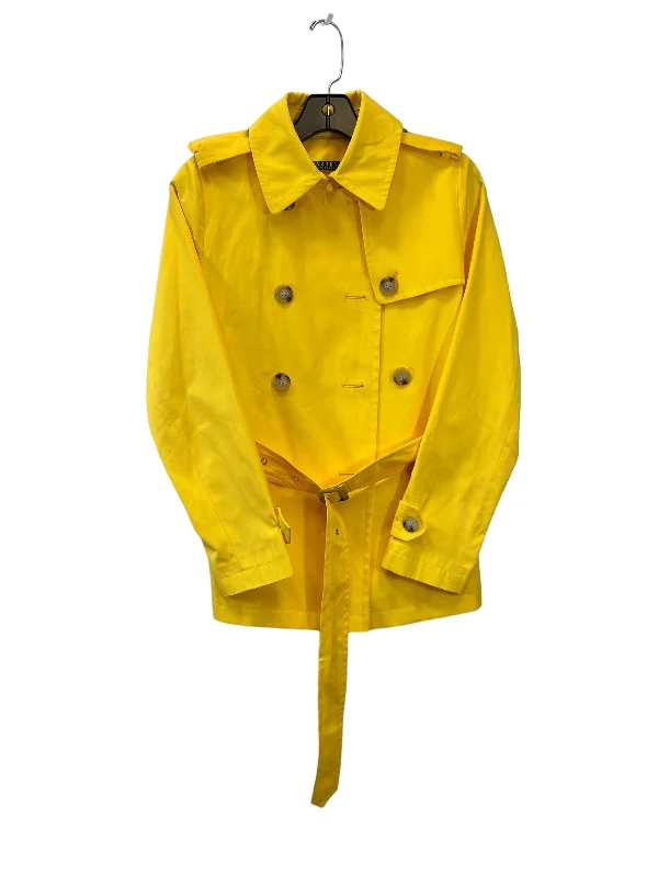 Coat Trenchcoat By Lauren By Ralph Lauren  Size: Xs Sophisticated Men's 