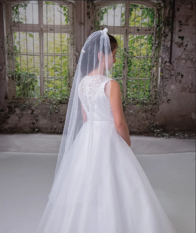 Extra Length Lace Veil Sporty Men's Tennis