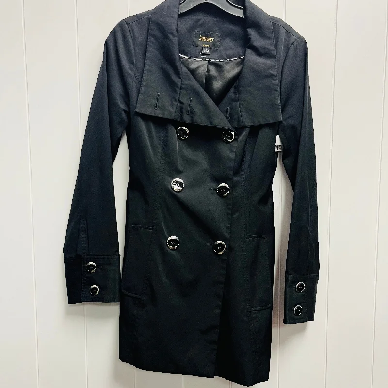 Black Coat Trenchcoat Laundry, Size S Practical Men's Multi