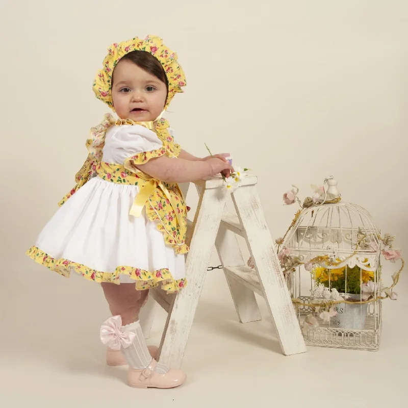 Sonata White and Yellow Dress Vacation